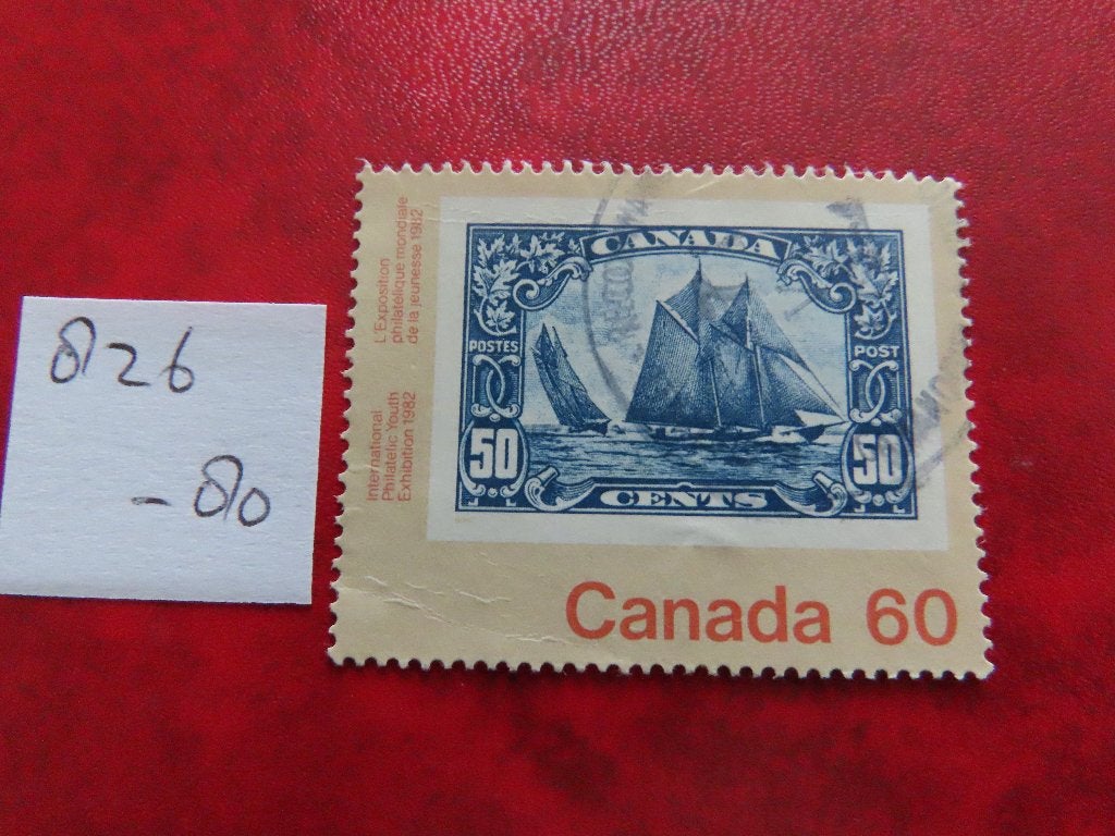 canada 826, Ophalen of Verzenden, Gestempeld, Noord-Amerika