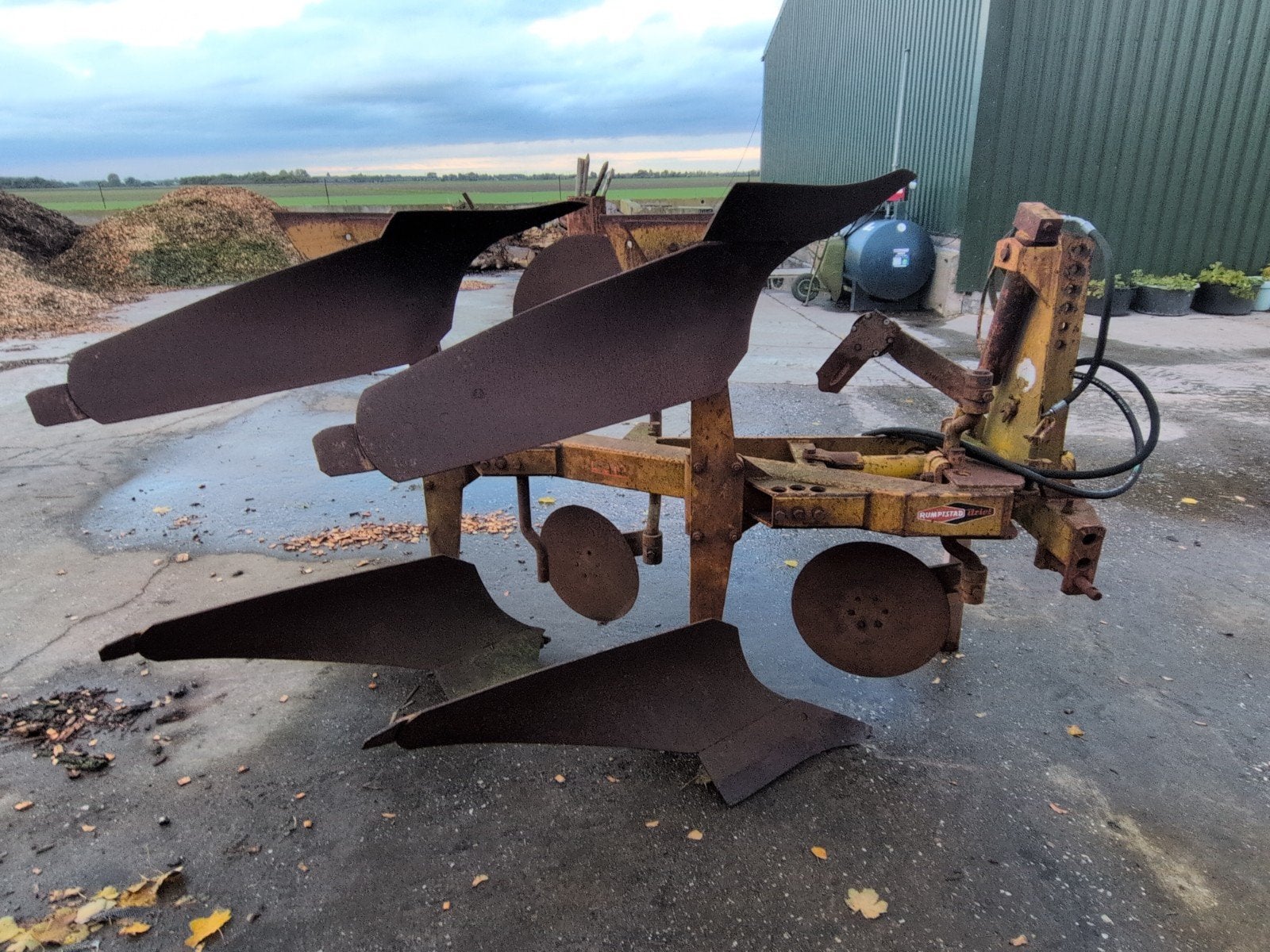 rumptstad ploeg 2 schaar, Ophalen, Grondbewerking