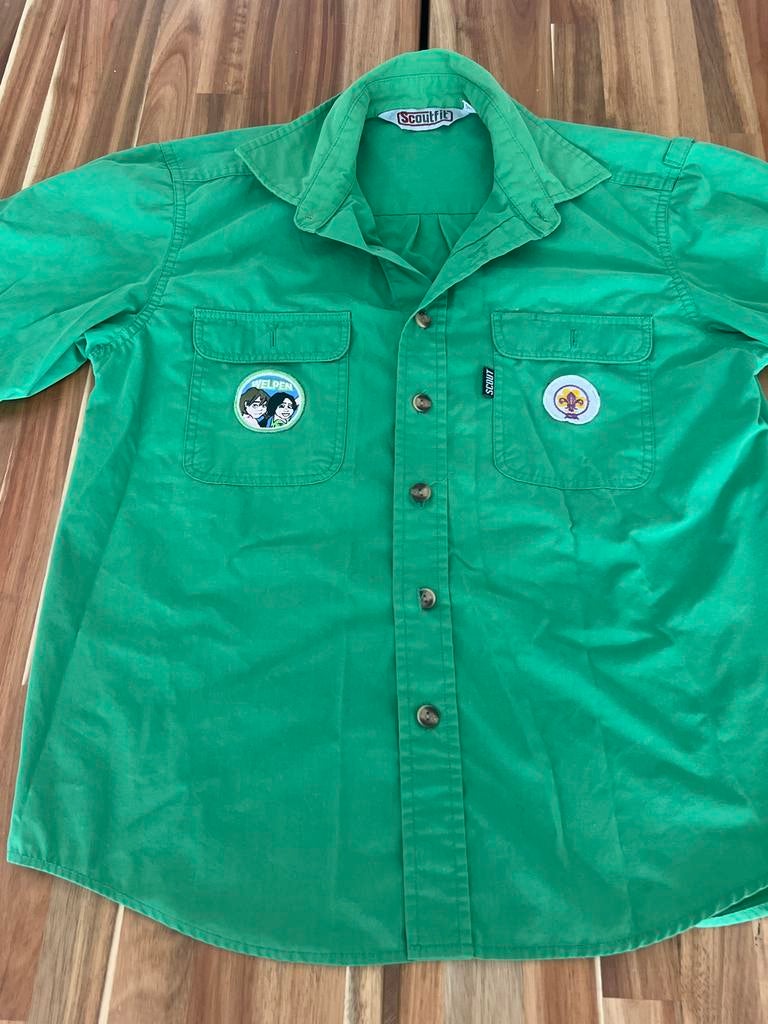 Scoutfit welpen blouse maat 146, Ophalen of Verzenden, Gebruikt, Jongen of Meisje, Overhemd of Blouse