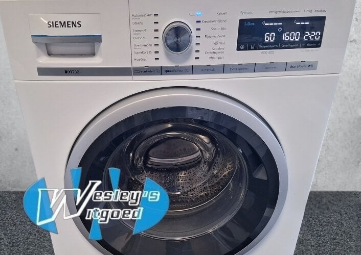 Siemens IQ700 i-Dos 9kg A+++ – 12 maanden garantie​, Wesley's Witgoed, Info@wesleyswitgoed.nl, Industrieweg 3B, 1613KT Grootebroek, Nederland