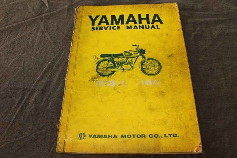 Yamaha YCS-1 180cc twin motorcycle service manual, Ophalen of Verzenden, Yamaha
