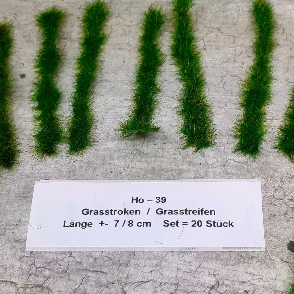 modeltrein  Ho – 39 Grasstroken, Overige merken, Gelijkstroom, Natuur, Nieuw