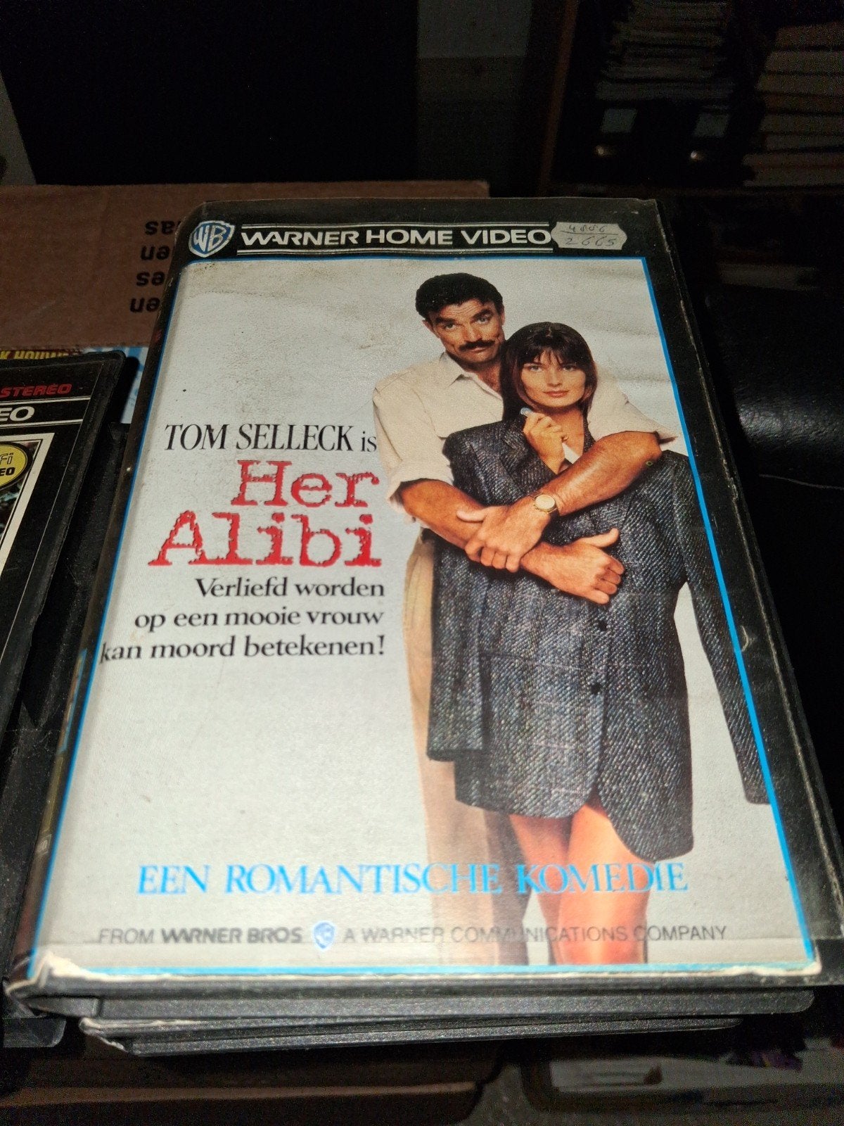 Vhs ex-rental  - Her Alibi, Vanaf 16 jaar, Ophalen of Verzenden, Gebruikt, Horror