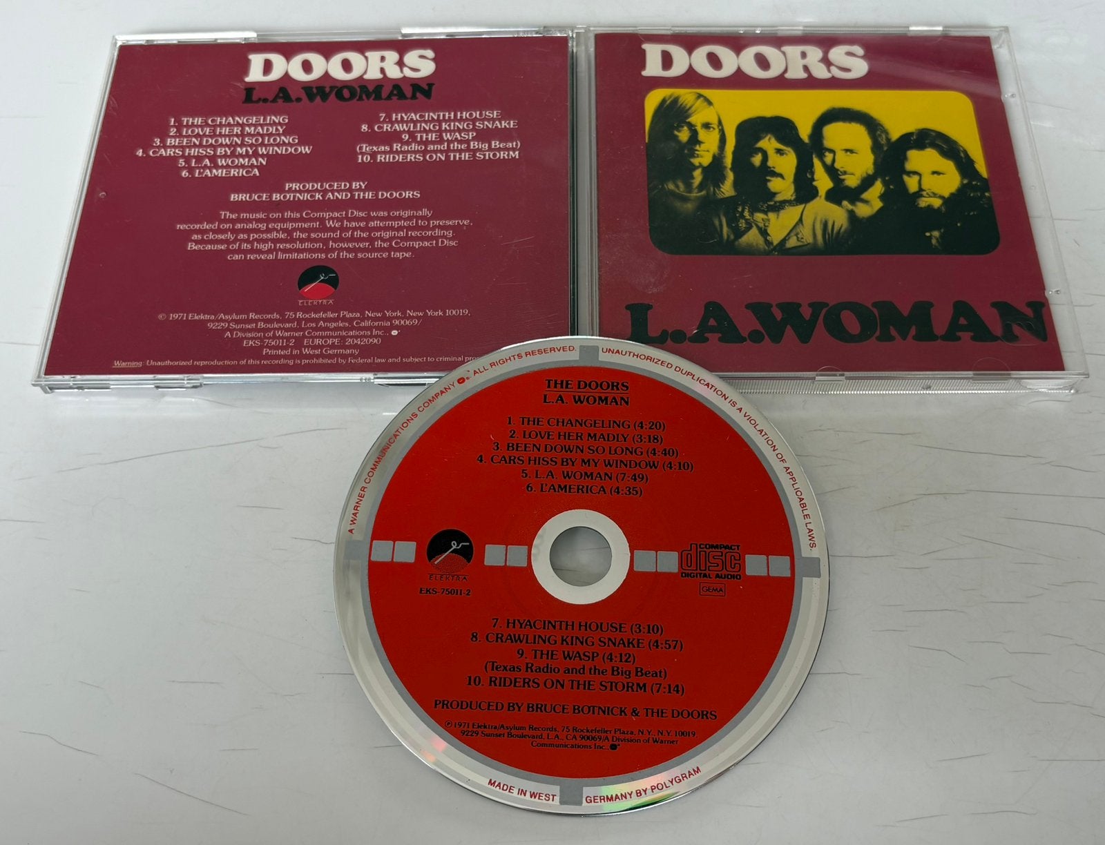 The Doors - L.A. woman (Target pressing), Ophalen of Verzenden, Zo goed als nieuw, Poprock