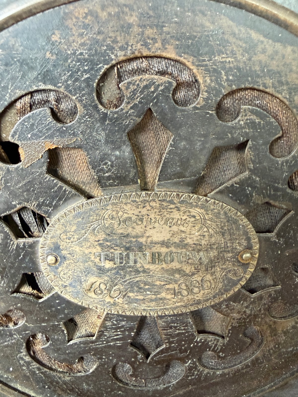 Antieke Franse Pendule - H. Steekelenburg Arnhem, Ophalen