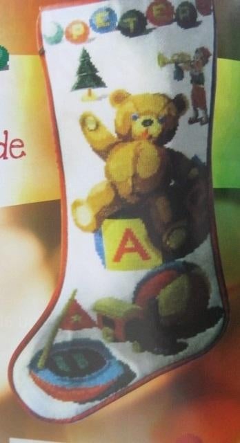 Borduurpatroon  Kerst sok  nr 5904, Verzenden, Nieuw, Handborduren, Patroon