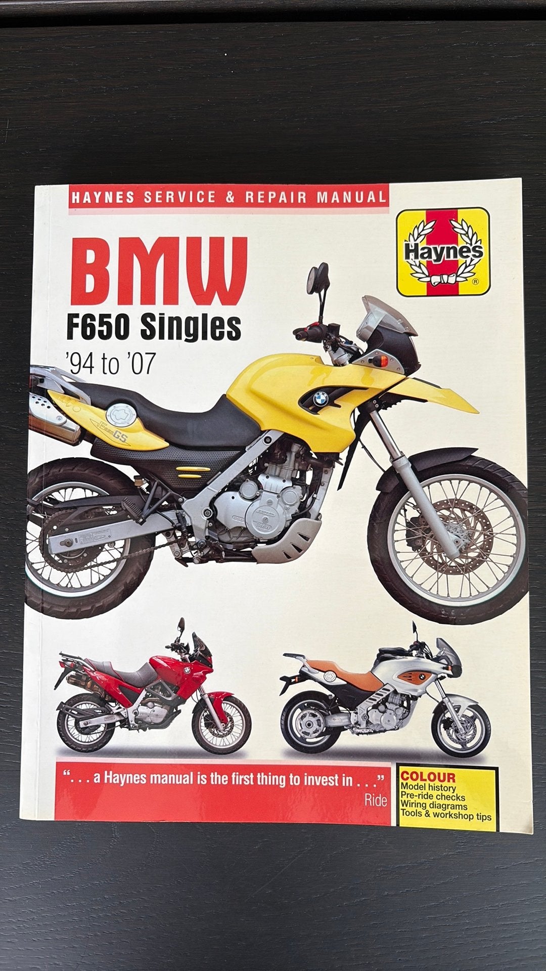 Haynes manual BMW F650 singles, Ophalen of Verzenden, BMW