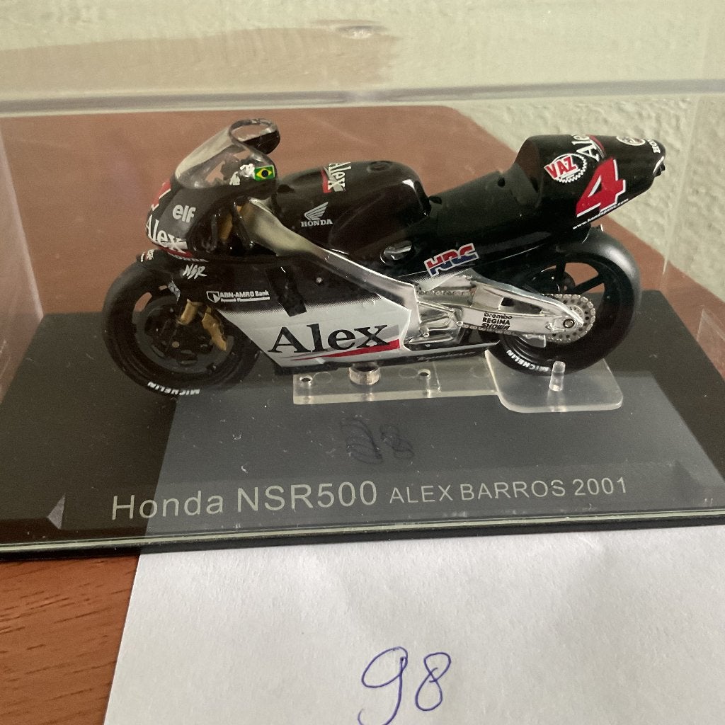 Honda NSR500, Alex Barros, 2001 (98), Ophalen of Verzenden, Zo goed als nieuw