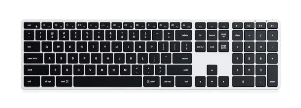 Satechi Slim X3 toetsenbord zwart, Satechi, Ophalen of Verzenden, Draadloos, Qwerty