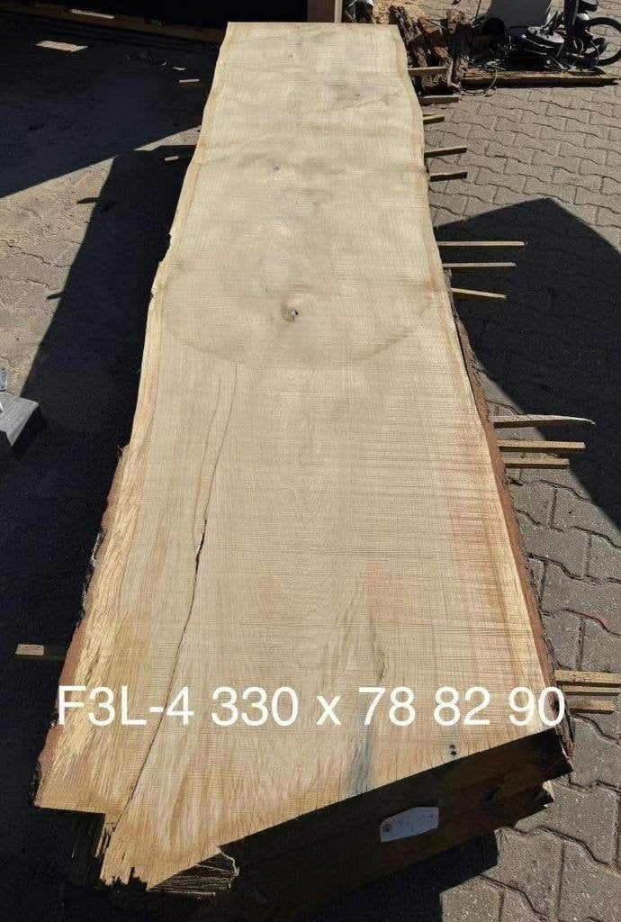 Schaaldeel, eiken, tuintafel blad, boomstamtafel eik massief, Ophalen of Verzenden, Nieuw, Rechthoekig, Hout
