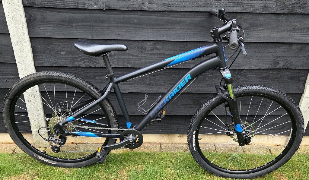 Mountainbike ST 120 27.5" 1x9 speed rockrider / microshift, Fietsen en Brommers, Fietsen | Mountainbikes en ATB, Fully, Zo goed als nieuw