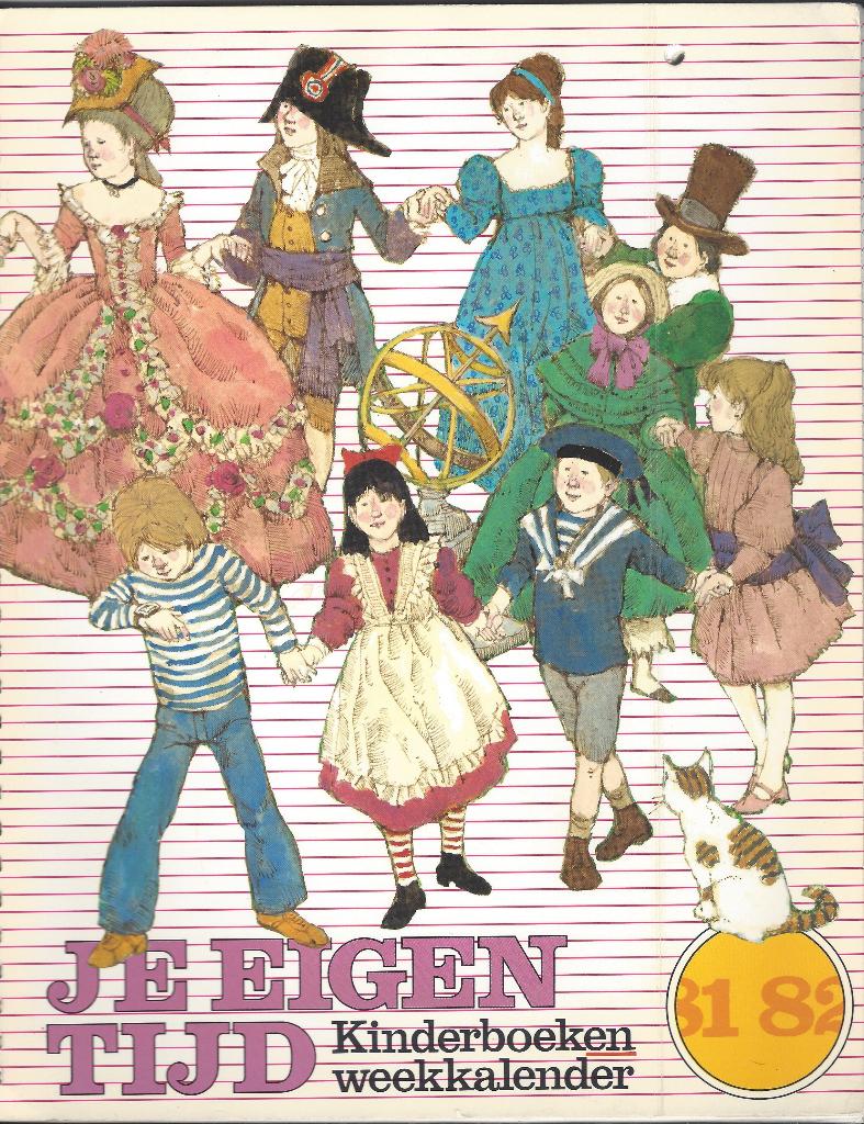 JE EIGEN TIJD- Kinderboekenweekkalender 1981-1982 *CPNB 1981, Boeken, Ophalen of Verzenden, Gelezen, Diverse auteurs