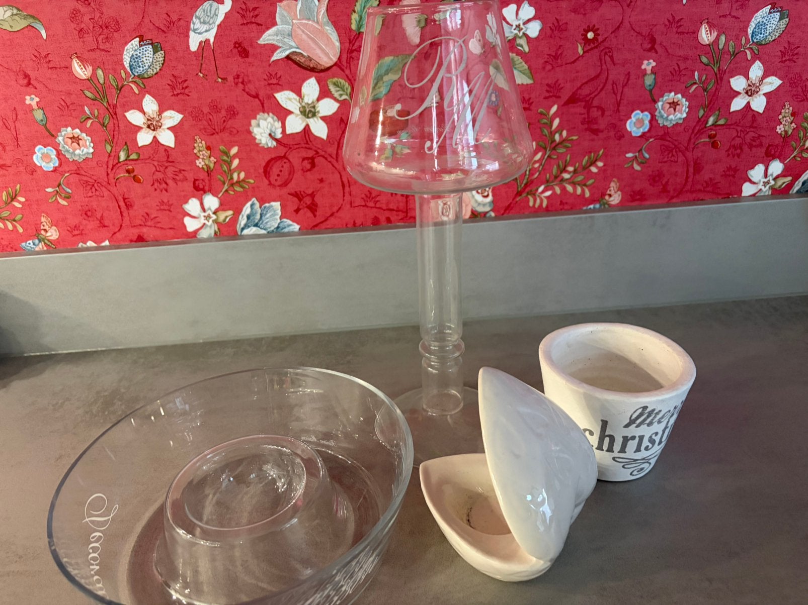 Decoratie setje van Riviera Maison, Ophalen, Overige materialen, Wit, Landelijk