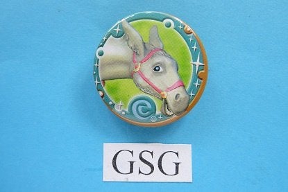 Ezeltjestrekje nr. 50871-02, Ophalen, Zo goed als nieuw, Button of Speldje