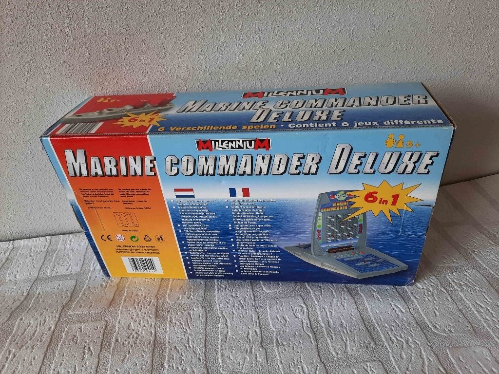 Zeeslag Marine commander deluxe op batterij 6in1, Ophalen of Verzenden, Gebruikt