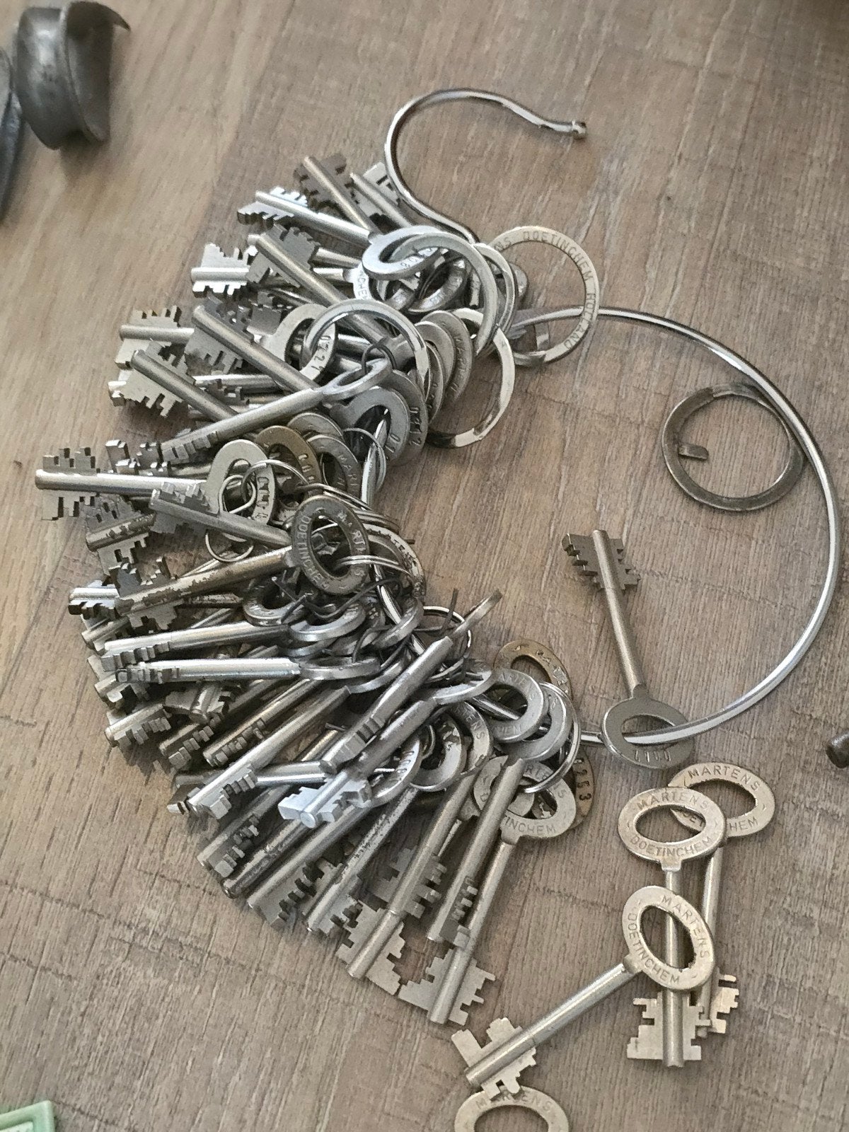 Antieke kluissleutels Martens Doetinchem & Lips €6, Ophalen of Verzenden