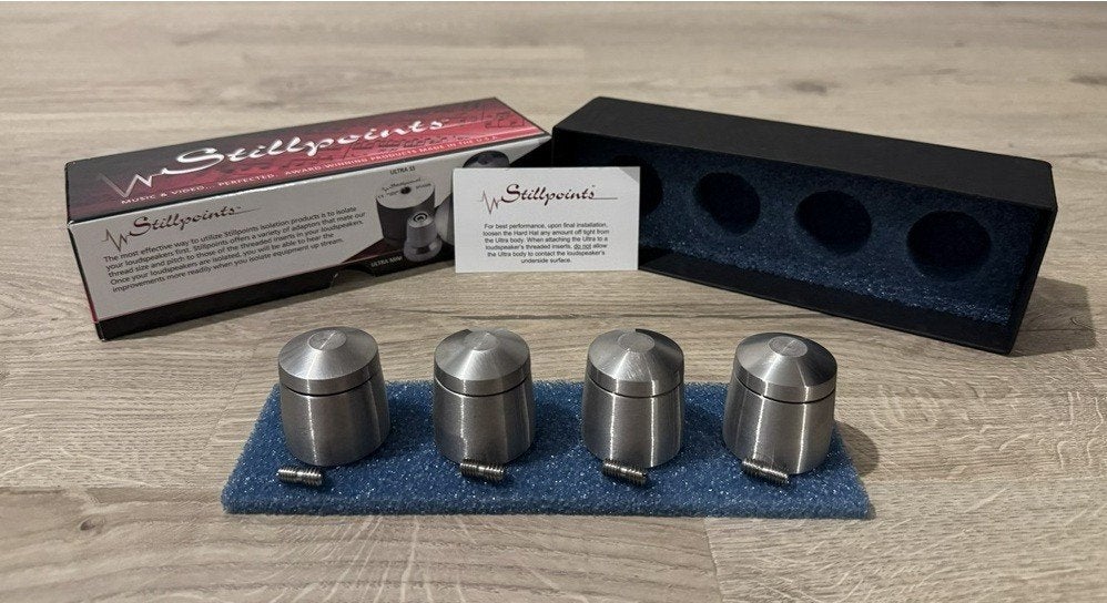 Stillpoints Ultra SS v1 ontkoppelingsvoeten (2 sets), Ophalen of Verzenden, Zo goed als nieuw
