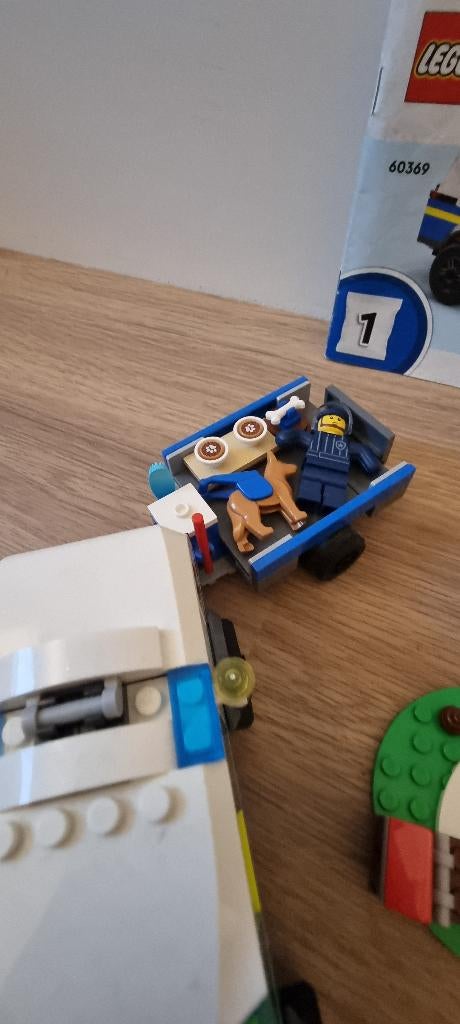 60369 LEGO Training voor politiehonden, City, Lego, Ophalen of Verzenden, Zo goed als nieuw
