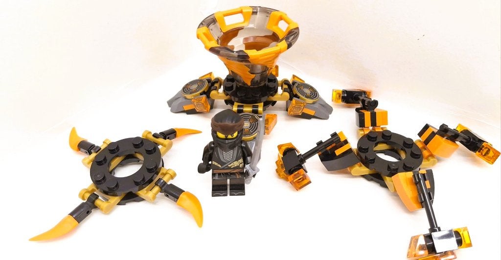 Lego Ninjago 70662 Spinjitzu Cole, Gebruikt, Lego, Ophalen of Verzenden, Compleet