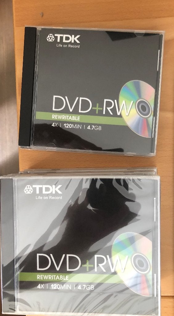 TDK DVD-RW 4.7 GB dvd's voor computer opslag (rewrite) 10x., Computers en Software, Beschrijfbare discs, Ophalen of Verzenden