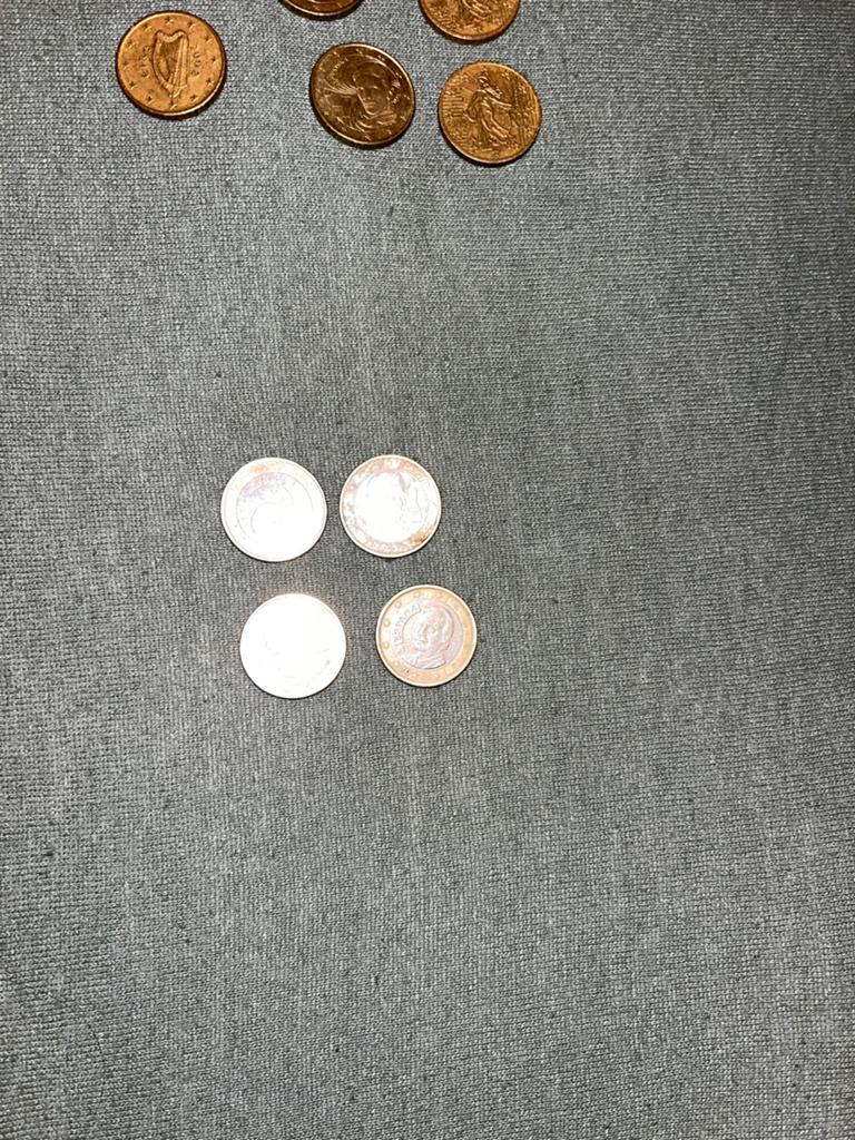 €1 munten, Ophalen