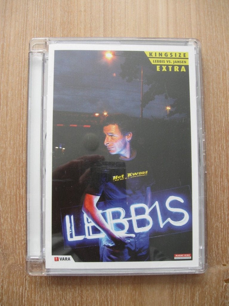 DVD Lebbis - Het kwaad, Stand-up of Theatershow, Overige artiesten, Alle leeftijden, Zo goed als nieuw
