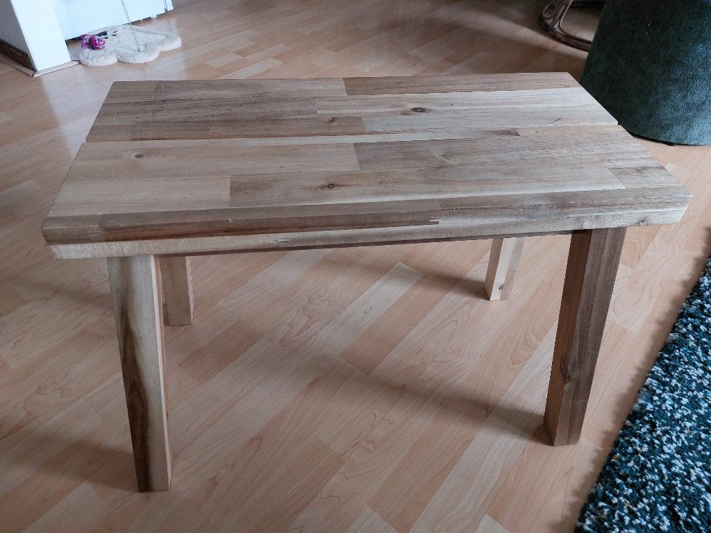 Skogsta bankje, Huis en Inrichting, Krukjes, Ophalen, Zo goed als nieuw, Hout