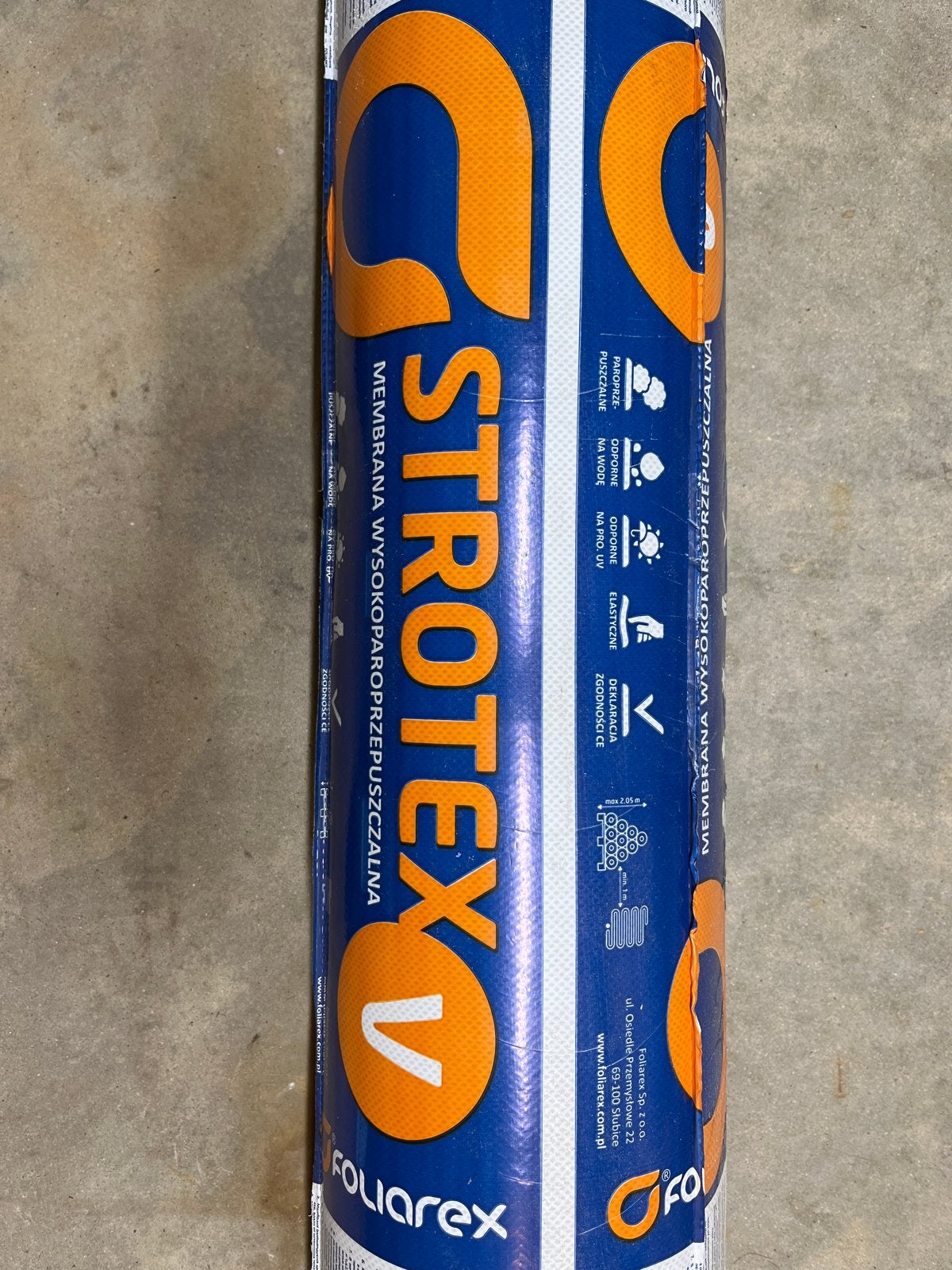 Strotex V Damp-open Folie - Nieuw, Ophalen, Kunststof, Overige kleuren, Overige typen
