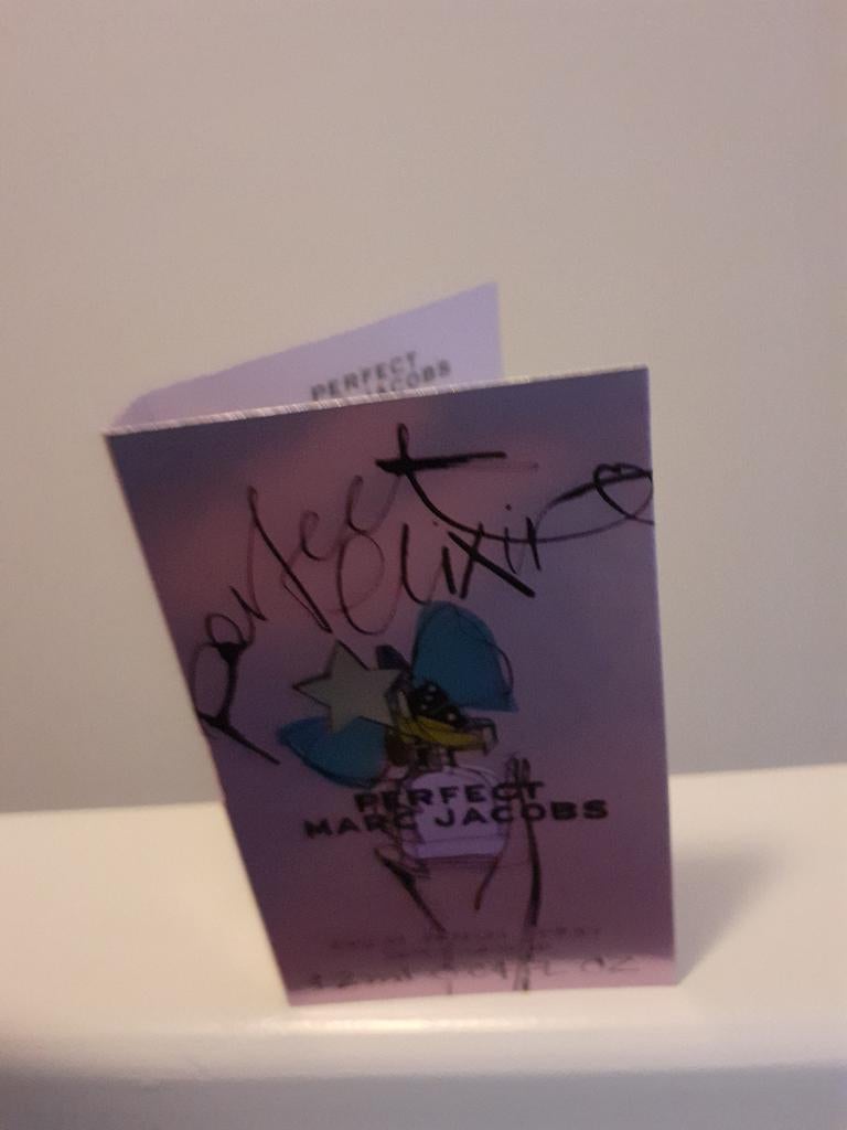 Marc Jacobs Perfect Elixir sample en meer, Verzamelen, Verzenden, Nieuw, Proef of Tester