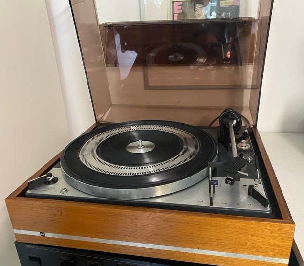 Dual 1219 gereviseerd, Shure M91 element, garantie!!, Audio, Tv en Foto, Platenspelers, Ophalen, Zo goed als nieuw, Dual