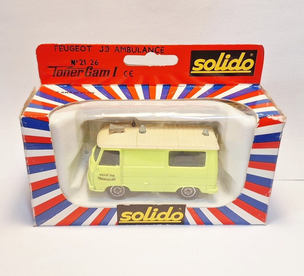 Peugeot J9 ambulance Solido, Hobby en Vrije tijd, Modelauto's | 1:43, Ophalen of Verzenden, Nieuw, Auto, Solido