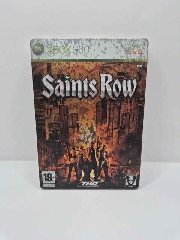 Saints Row Steelbook Xbox 360, Gebruikt, Vanaf 18 jaar, Ophalen of Verzenden, Microsoft Corporation One Microsoft Way Redmond, WA 98052-6399 United States of America (Verenigde Staten) 📞 Telefoon: +1 425-882-8080 support@microsoft.com