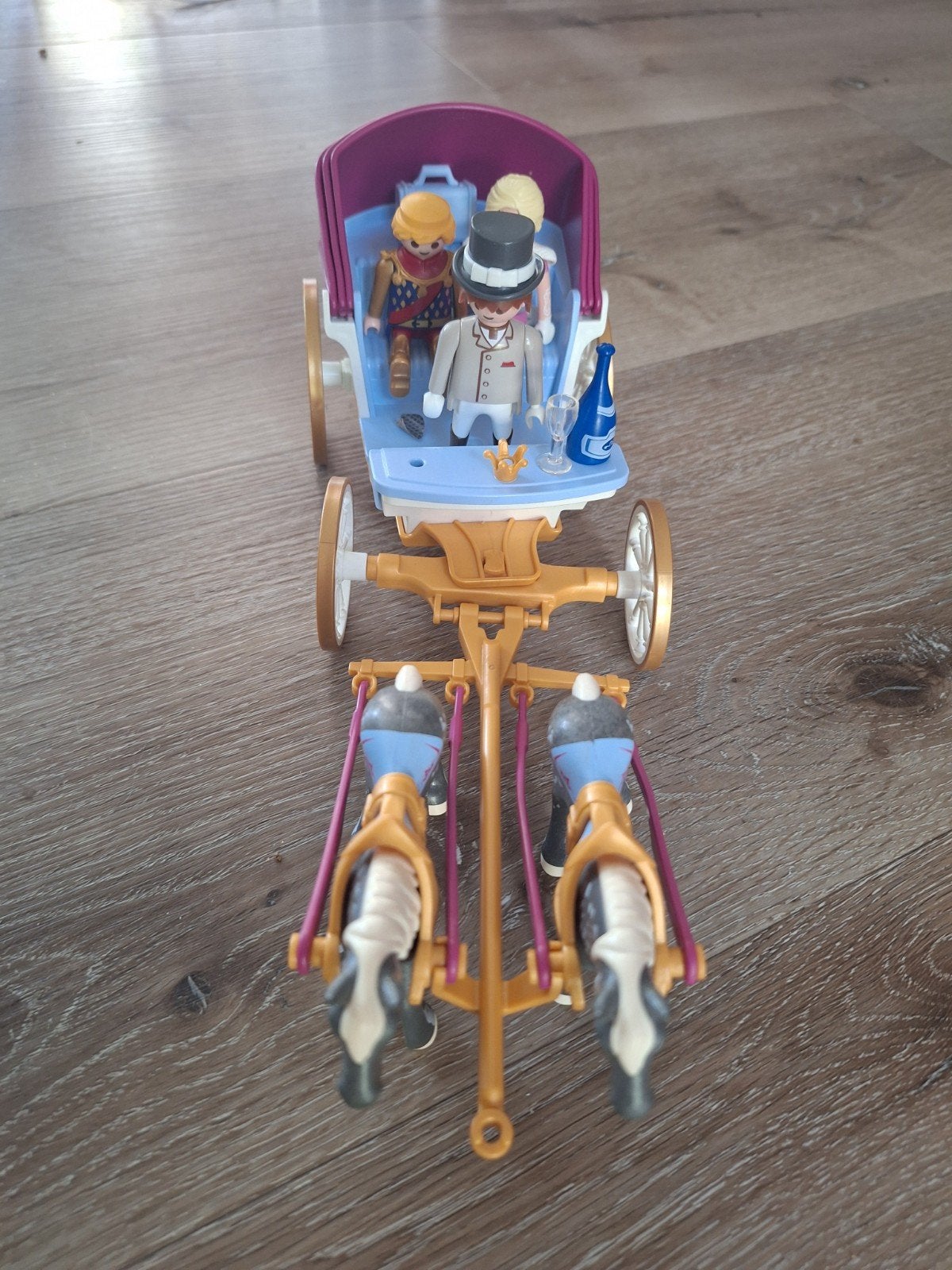playmobil koets, Ophalen, Zo goed als nieuw