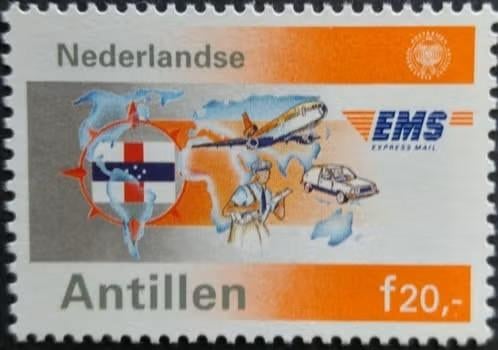 Nederlandse Antillen 1991 - nvph 967 - EMS, Ophalen of Verzenden, Postfris