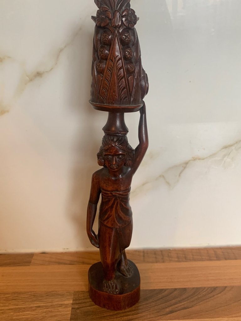 Houten beeld, Antiek en Kunst, Overige onderwerpen, Houtsnijwerk, Ophalen of Verzenden, 20 - 50 cm