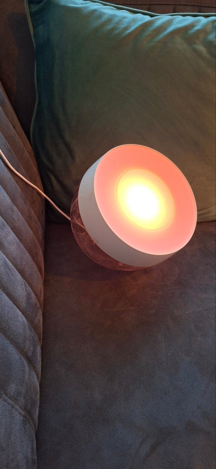 Philips Hue lamp Iris, zgan, wit, lampkleur instelbaar, Huis en Inrichting, Ophalen of Verzenden, Zo goed als nieuw, Minder dan 50 cm