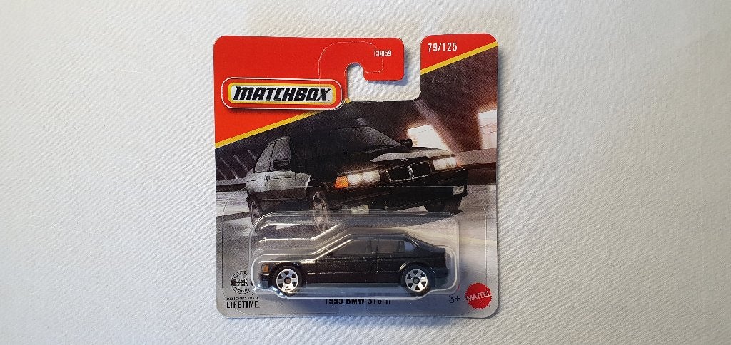 Matchbox 1995 BMW 318 ti zwart, Hobby en Vrije tijd, Ophalen of Verzenden, Nieuw, Auto