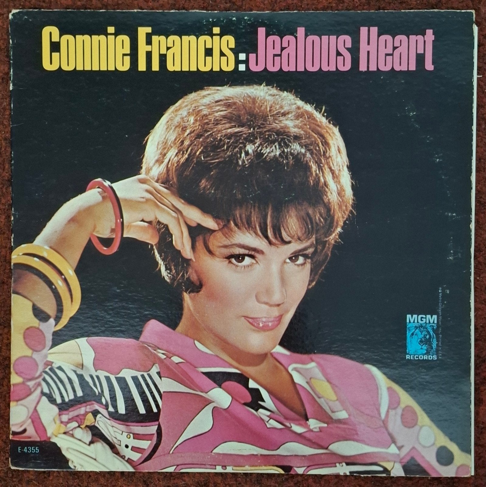 Connie Francis - Jealous Heart (LP), Ophalen of Verzenden