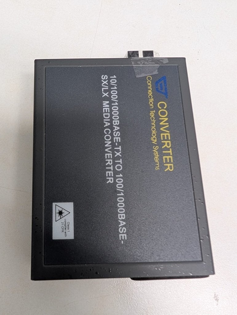 Fiber Media Converter CVT-3002W2A Gigabit, Ophalen of Verzenden, Zo goed als nieuw