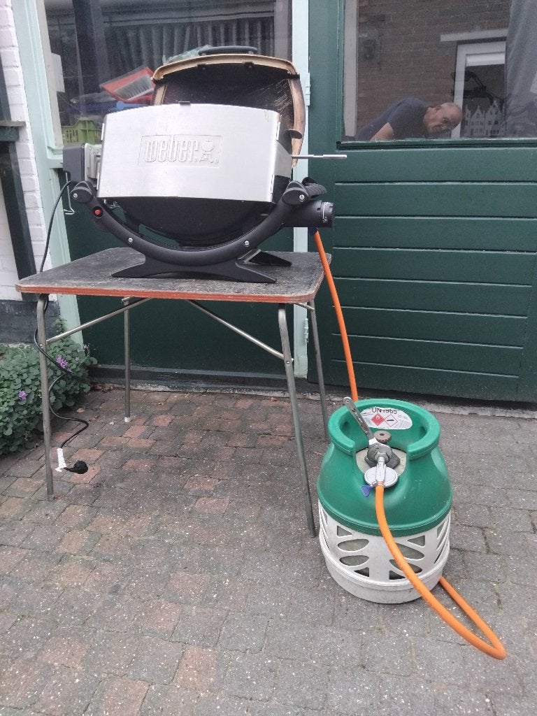 Weber gas BBQ, Ophalen, Gebruikt, WEBER BBQ