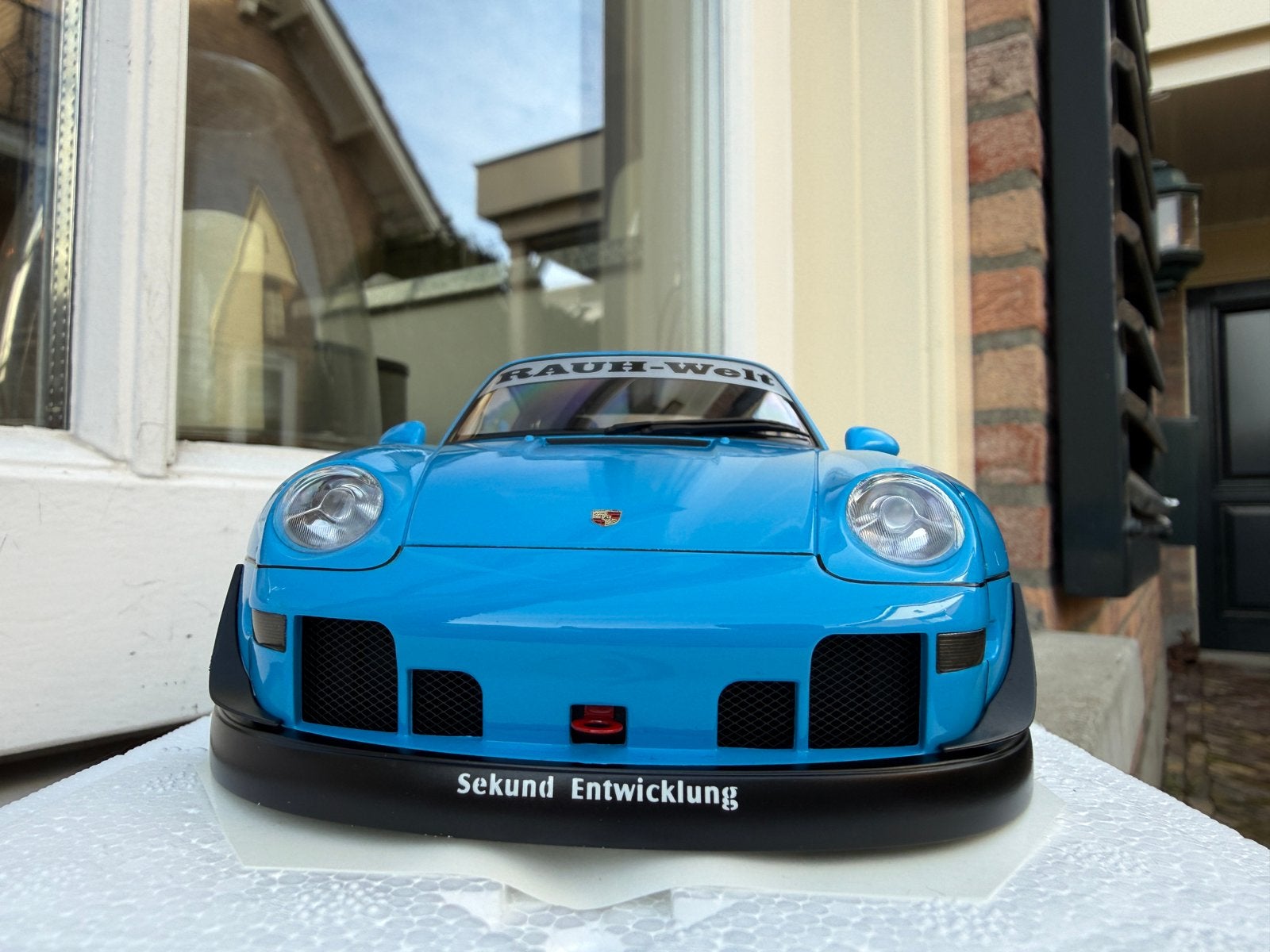 1:18 Porsche 911 993 RWB Sky Blue Autoart 78152, Auto, Autoart, Nieuw, Ophalen of Verzenden