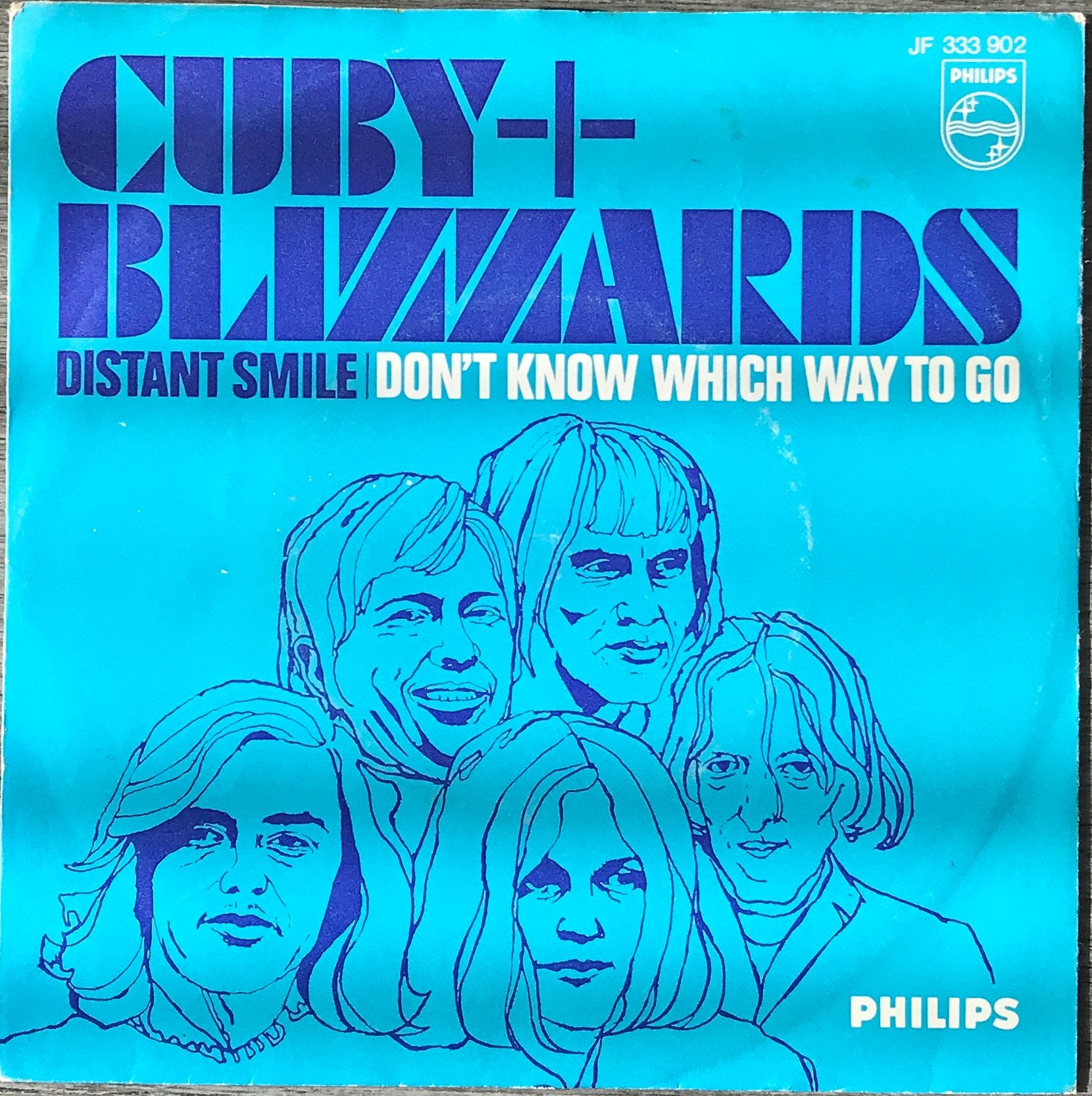 CUBY + BLIZZARDS - Distant smile (NL67) plaat ALS NW(NLop20), Verzenden, 7 inch