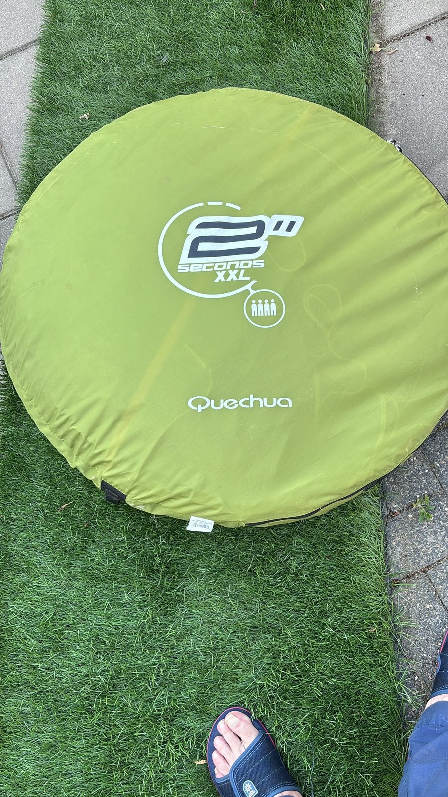 Tent voor 4 personen, Caravans en Kamperen, Tenten, Ophalen of Verzenden, Zo goed als nieuw, Tot en met 4