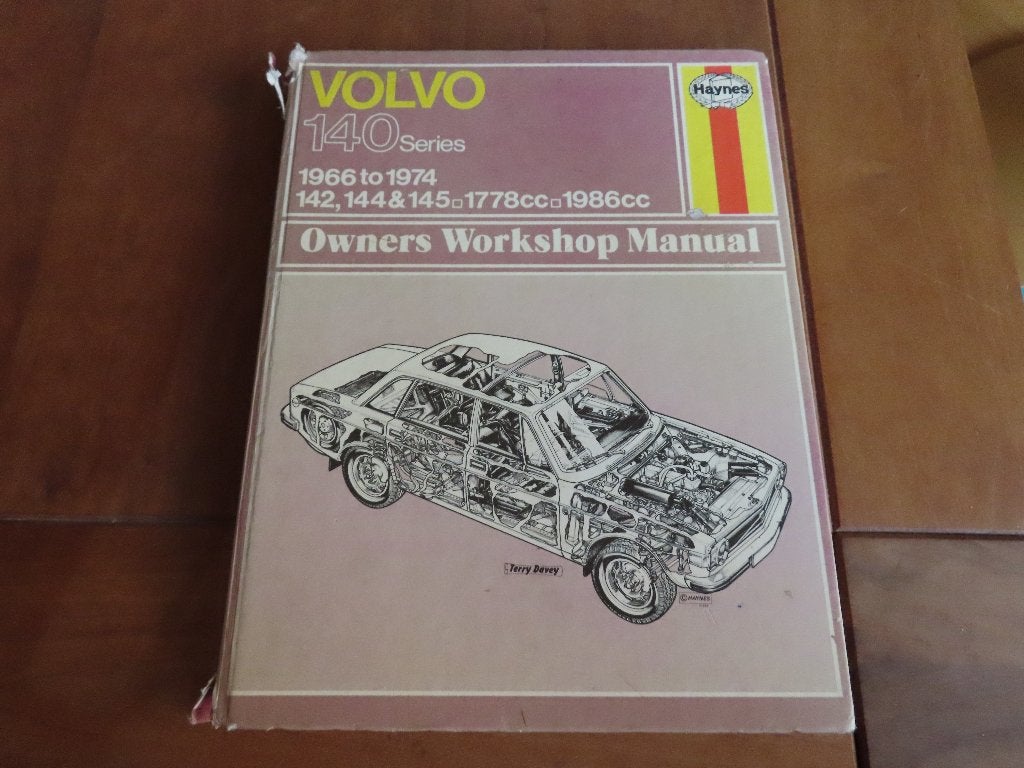 Haynes workshop manual Volvo 140-serie Volvo 142 144 145, Auto diversen, Ophalen of Verzenden