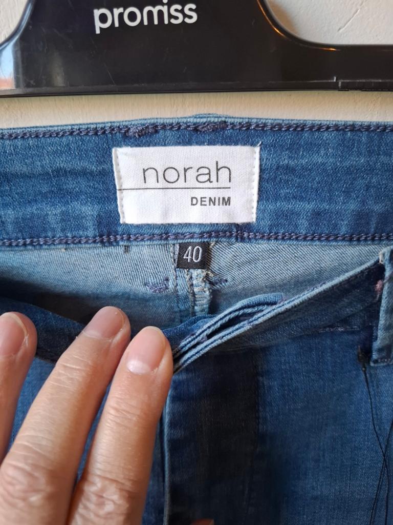 Norah nieuwe capri broek maat 40, Maat 38/40 (M), Blauw, Nieuw, Ophalen of Verzenden