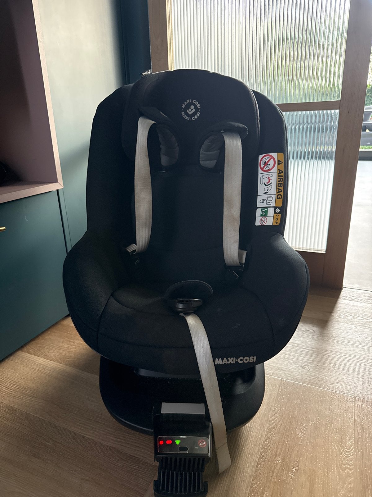 Maxi-Cosi pearl pro 3 autostoel met Isofix, Ophalen, Gebruikt, 0 t/m 18 kg, Zijbescherming