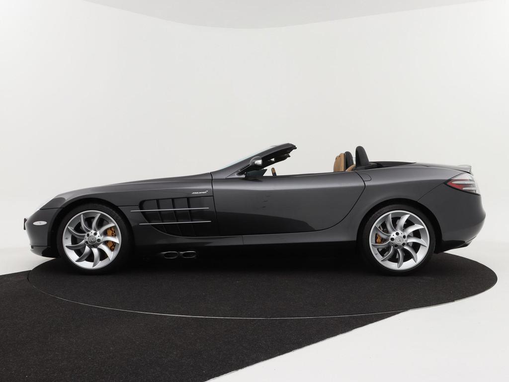 Mercedes-Benz SLR 5.4 V8 McLaren Roadster | Originele NL aut, Auto's, Mercedes-Benz, Gebruikt, Cabriolet, 1634 kg, Leder