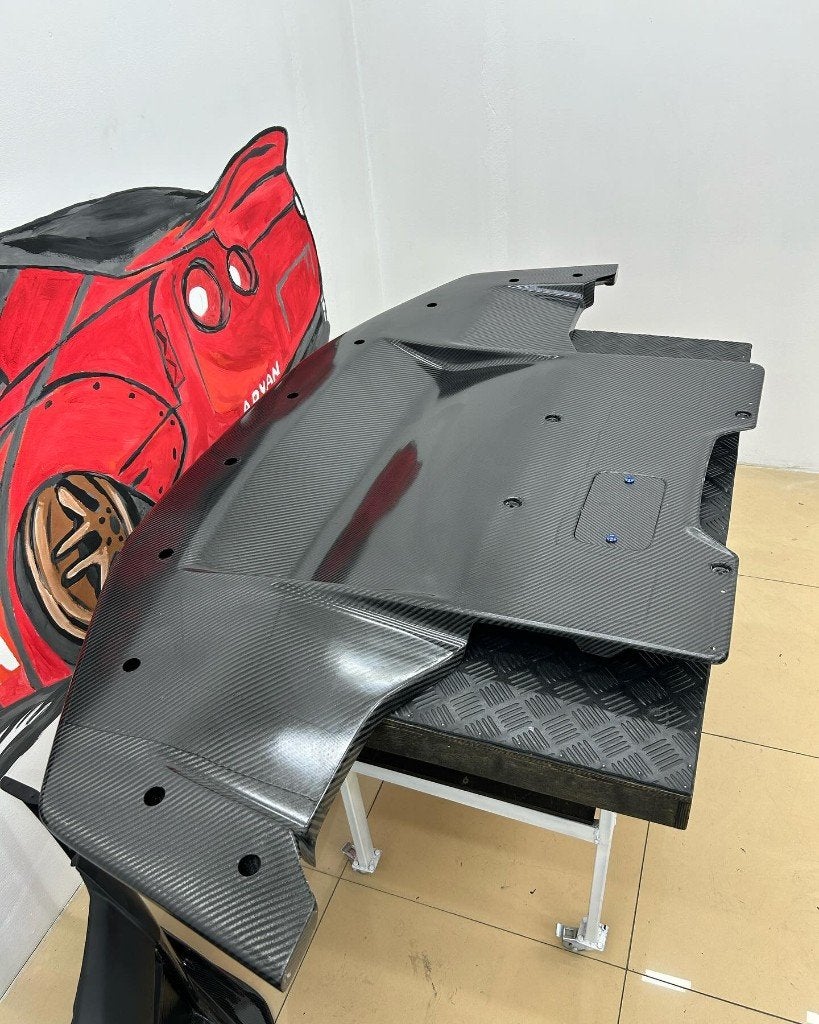 Carshop F1 Carbon voorlip diffuser - Skyline R34 GTR GT-R, Ophalen of Verzenden