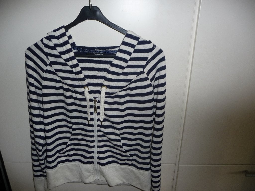 Vest blauw witte streep. Maat L. Tally Weijl., Tally Weijl, Blauw, Maat 42/44 (L), Ophalen of Verzenden