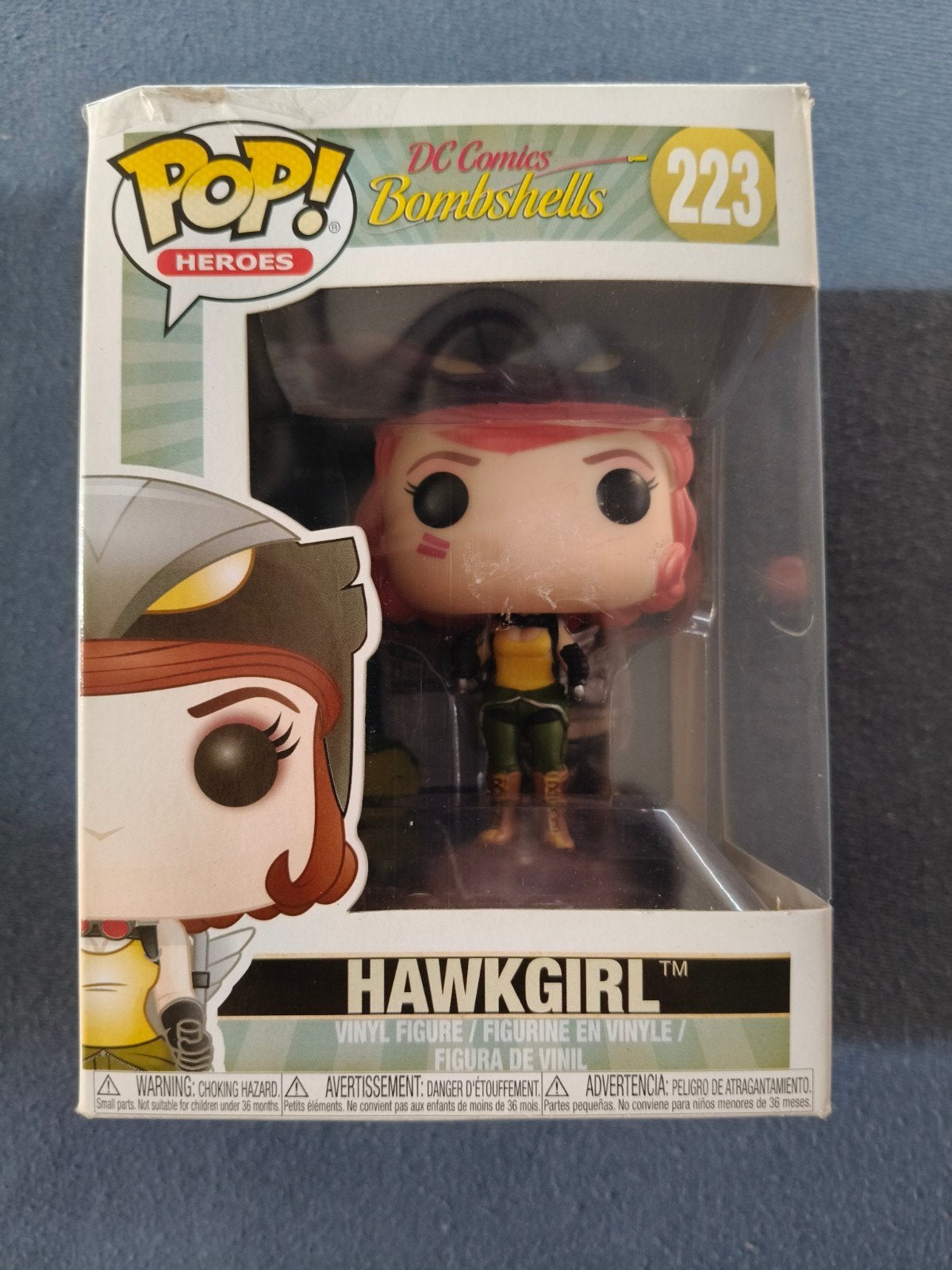 Funko Pop! Heroes DC Comics Bombshells Hawkgirl #223, Ophalen, Gebruikt